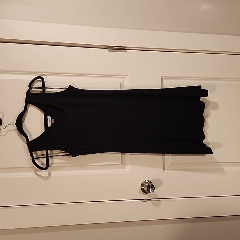 Calvin Klein Lightweight Black Knit Dress, size 8